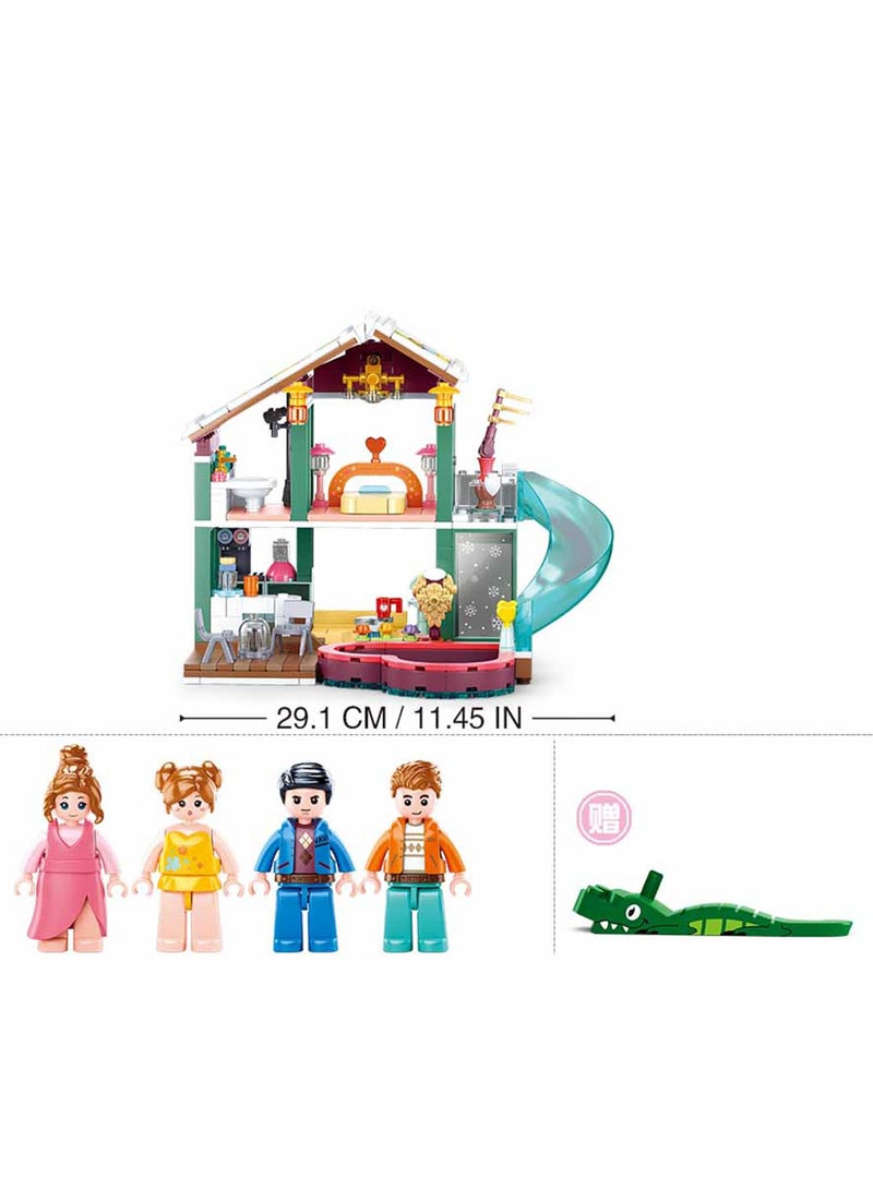 Sluban Girls Dream -Winter Travel in snow-resort(439pcs) - Image 3