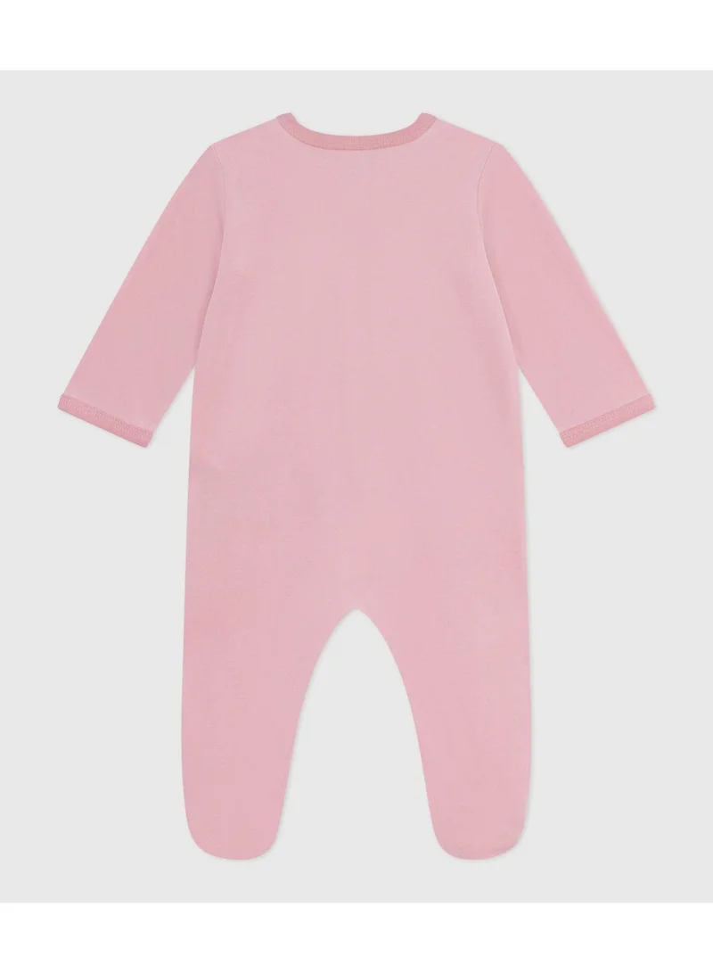 بيتي باتو بدلة بيجامة مخملية سادة للأطفال