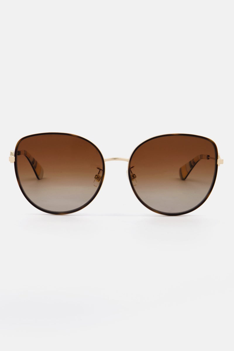 Kate Spade Women SICILIA/G/S and 06J Fashion Sunglasses, Havana  - Image 1