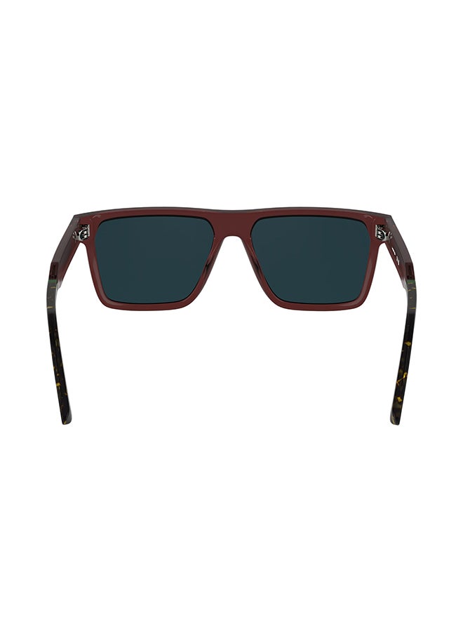LACOSTE FULL RIM INJECTED LACOSTE SUNS L6059S 5616 (601) TRANSPARENT BURGUNDY - Image 3