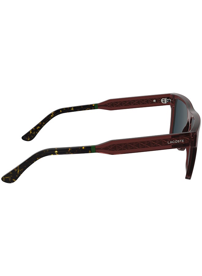 LACOSTE FULL RIM INJECTED LACOSTE SUNS L6059S 5616 (601) TRANSPARENT BURGUNDY - Image 5