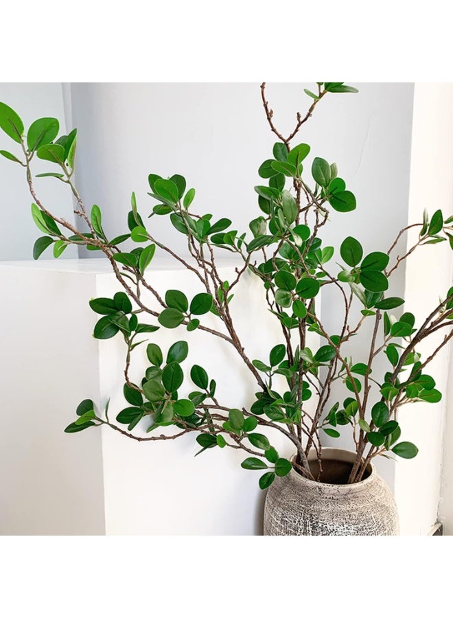 LATIFA 3PCS 43.3" Green Faux Branches, Artificial Plants for Vase Home Decor - Image 3