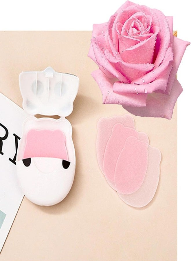Pluzmecalm 1Pc Cute Panda Portable Soap Sheets,Mini Travel Soap Paper Sheets Disposable Water Soluble Hand Washing Bath Scented Soaps for Outdoor Foaming Paper Travel,Soaps Shampoo,Personal Care - Image 3