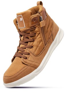 PUCA Puca Mens Shoes with Mesh | High Ankle Boots | Light Weight | Puca Genesis Tan  - Image 1