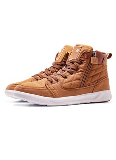 PUCA Puca Mens Shoes with Mesh | High Ankle Boots | Light Weight | Puca Genesis Tan  - Image 2