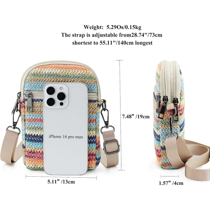 BBORGDC RFID Crossbody Bags For Women Travel, Small Cell Phone Purse - Image 3