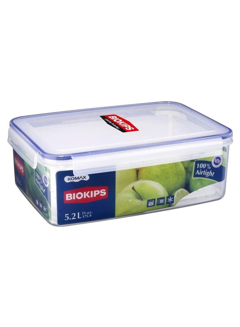 Biokips Airtight Food Container, 5.2L