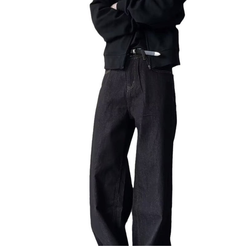 Unisex Casual Daily Denim Jeans - Image 3