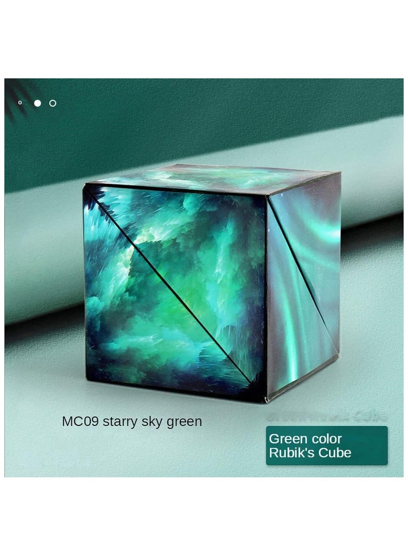 صندوق تحويل المكعبات ثلاثية الأبعاد، مجموعة مكعبات ثلاثية الأبعاد، ألعاب فيدجيت المكعبات، المكعب يتحول إلى أكثر من 70 شكلًا، ألعاب تعليمية للأطفال من سن 6 سنوات فما فوق - Image 2