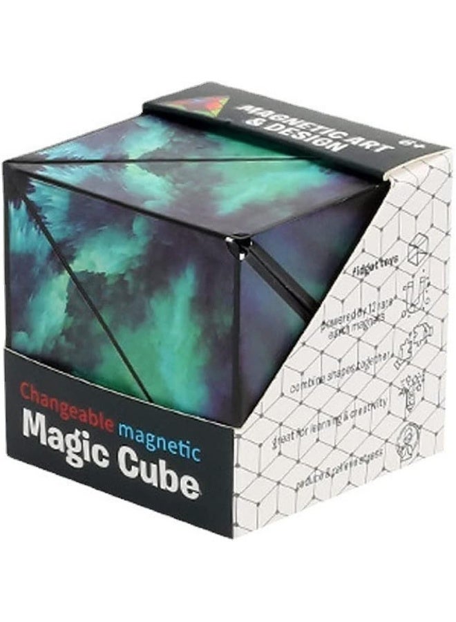 صندوق تحويل المكعبات ثلاثية الأبعاد، مجموعة مكعبات ثلاثية الأبعاد، ألعاب فيدجيت المكعبات، المكعب يتحول إلى أكثر من 70 شكلًا، ألعاب تعليمية للأطفال من سن 6 سنوات فما فوق - Image 1