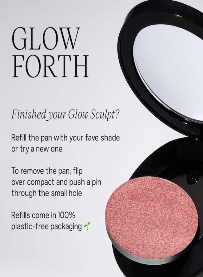 Saie Glow Sculpt Multi-Use Cream Blush & Highlighter - Peachglow - warm pink peach 5.8g - Image 5