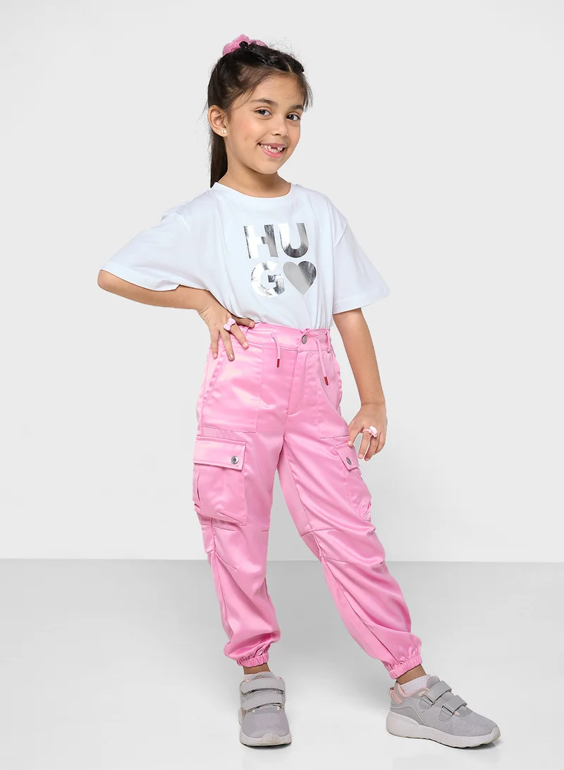 HUGO Kids Logo T-Shirt