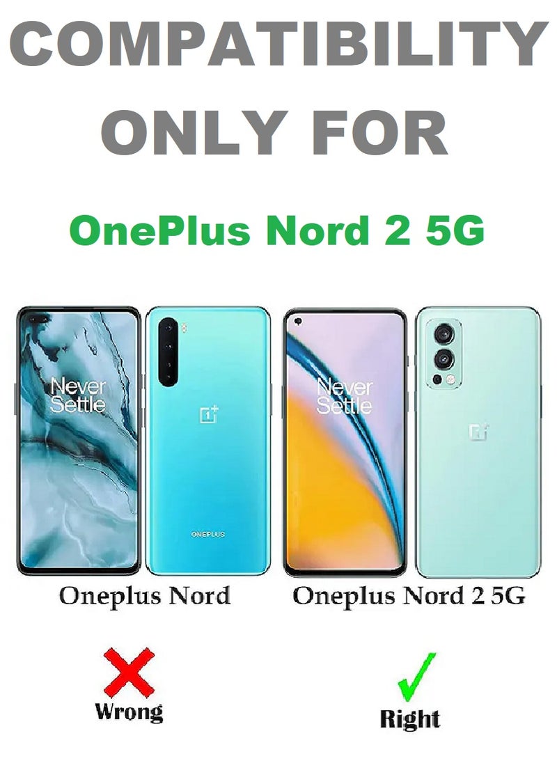 we3 2 Piece Tempered Glass Screen Protector Anti-Spy Privacy Designed For OnePlus Nord 2 5G Full Glue Edge to Edge Full Screen Coverage And Bubble Free  - Image 3