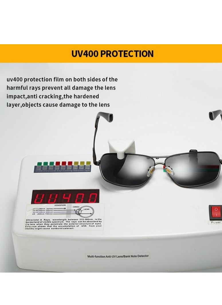 Style And Comfort In One! High Quality Uv400 Sunglasses With Metal And Pc Frame To Provide You With A Perfect Wearing Experience