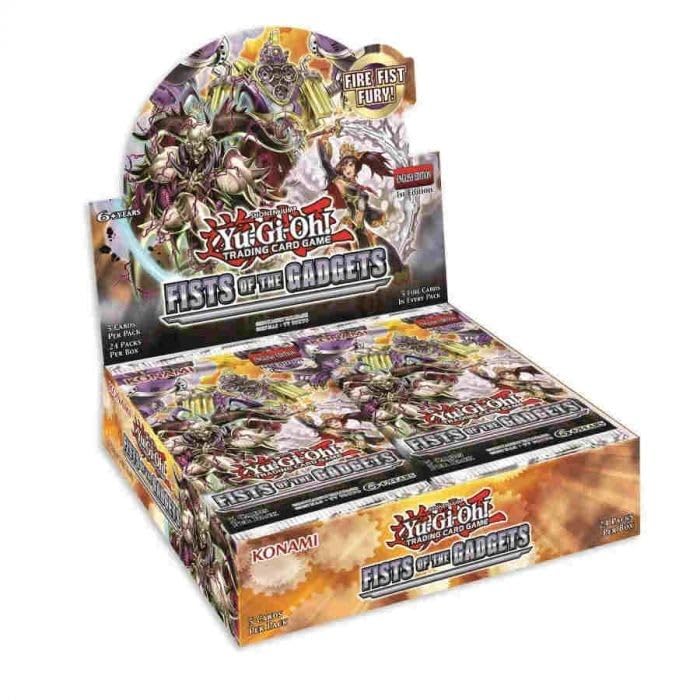 Yu-Gi-Oh YuGiOh KONFOTG Fist of The Gadgets Booster Display Box of 24 Packets - Image 1