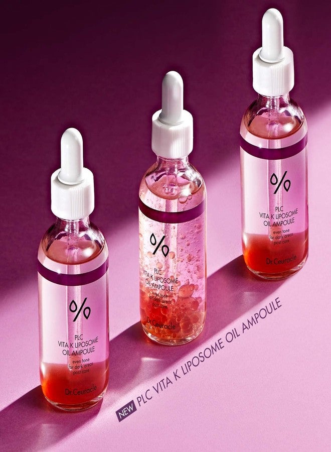 leegeehaam Dr.Ceuracle PLC Vita K Liposome Oil Ampoule - Post Laser Care with Vitamin K, Glowing Serum for Uneven & Dull Skin, Korean Skincare (50 ml / 1.69 fl. oz. - Image 5