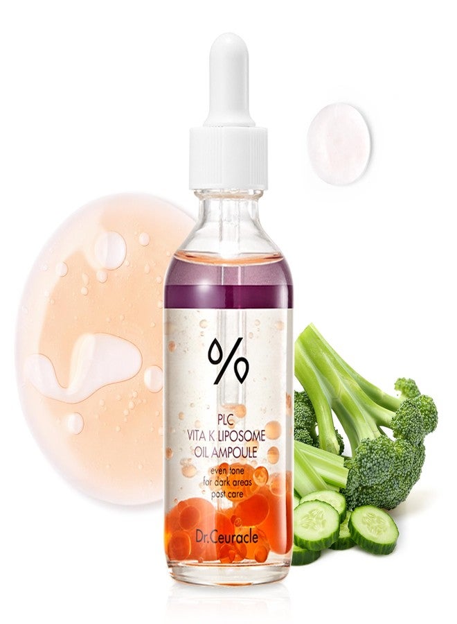 leegeehaam Dr.Ceuracle PLC Vita K Liposome Oil Ampoule - Post Laser Care with Vitamin K, Glowing Serum for Uneven & Dull Skin, Korean Skincare (50 ml / 1.69 fl. oz. - Image 1