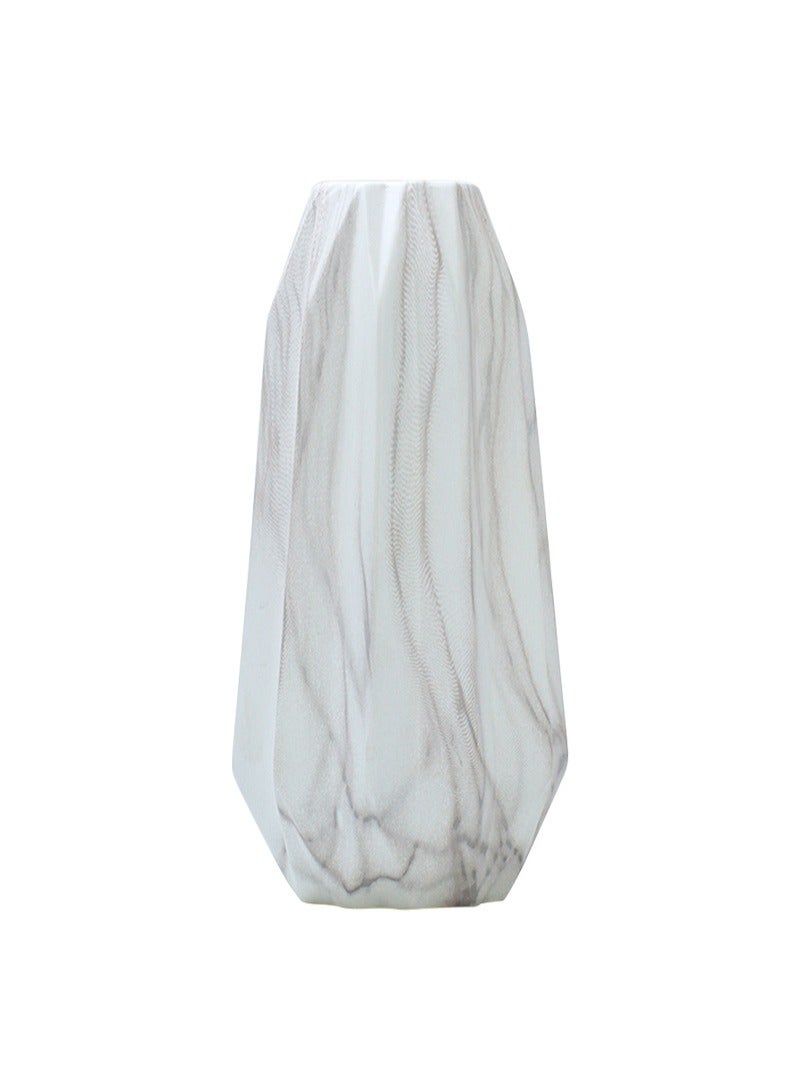 Shuer 12.5cm Creative Modern Simple Ceramic Vase Art Life Vase Living Room Bedroom Flower Arrangement Decoration Ornaments - Image 1