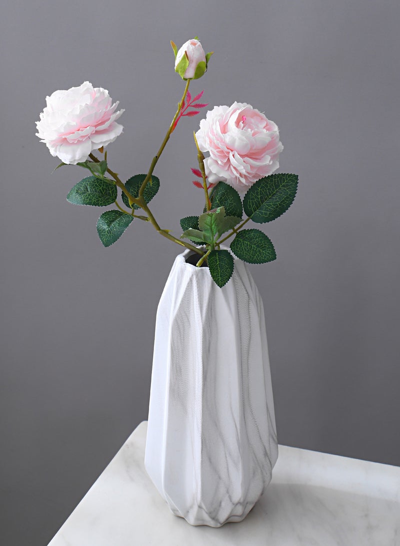 Shuer 12.5cm Creative Modern Simple Ceramic Vase Art Life Vase Living Room Bedroom Flower Arrangement Decoration Ornaments - Image 2