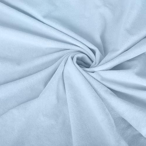Daksh 100% Waterproof Mattress Protector Single Size, Ultra Soft Cotton Feel Terry Mattress Cover, Breathable & Hypoallergenic Fitted Bed Protector Cover - 78"x36", 6.5x3 Feet, Single Size, Sky Blue - Image 5