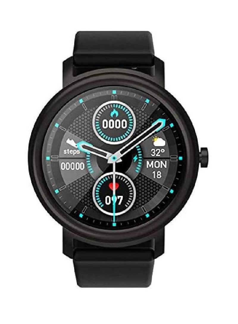 Mibro IP68 Waterproof Smartwatch with Sleep Monitor Step Counter Touch Screen Fitness Watch For Women and Men Black - Image 1