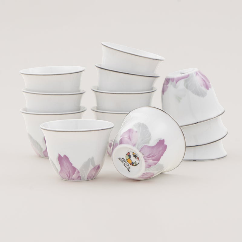 Pentola new bone 12pcs coffee cup set - Image 1