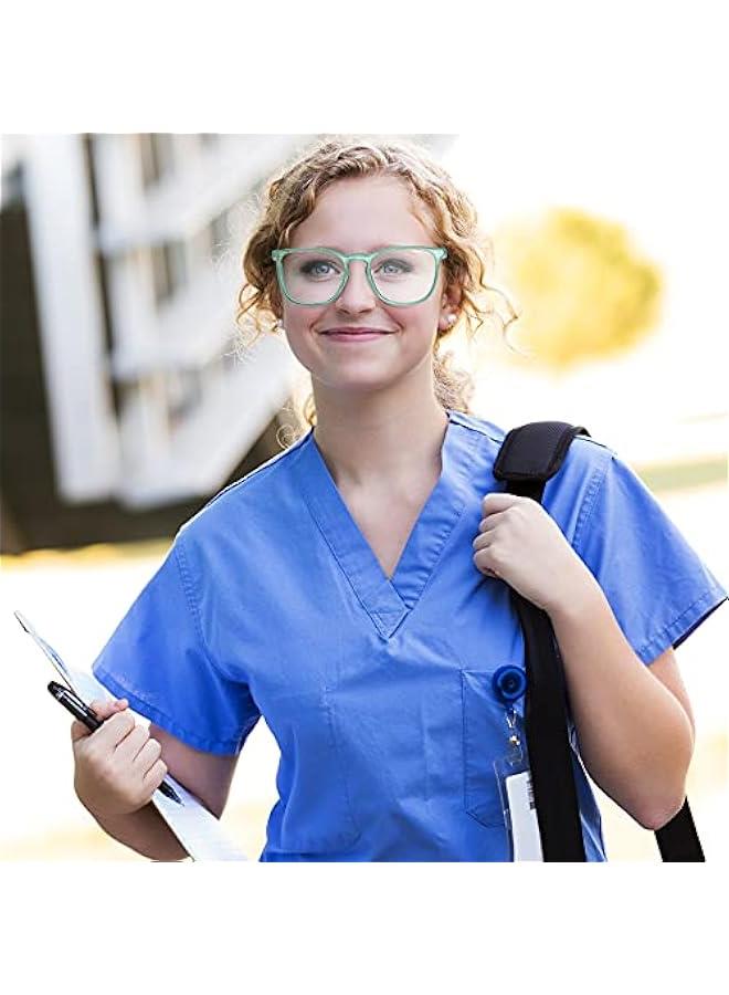 Arabest Stylish Safety Glasses, Clear Anti-Fog Anti-Scratch Protective Glasses For Men And Women  - Image 4