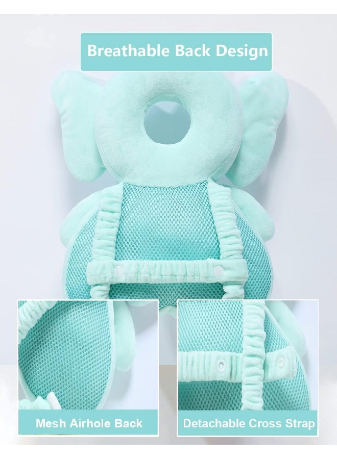 JunNeng JunNeng Head Safety Protector Pad for Baby Toddler Walker, Infant Talking Head Protection Backpack Cushion  - Image 4