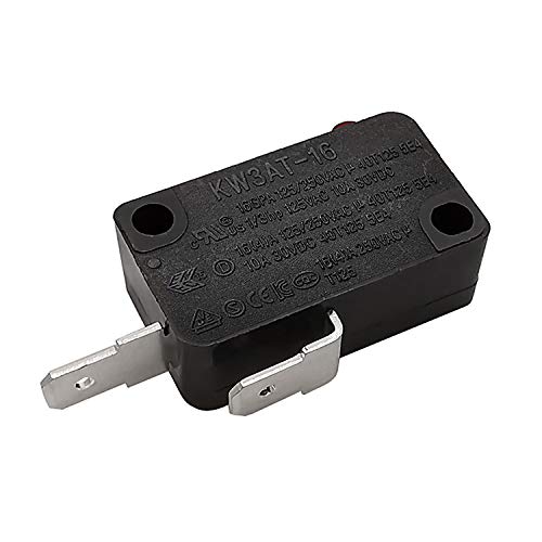 HiQltyla Microwave Oven Door Switch Replacement Part, 16A 125VAC, KW3AT-16 (Downward Compatible with KW3A-16), Normally Open - 1Pc - Image 1