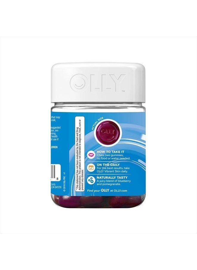 OLLY - Olly Vibrant Skin Gummy Supplements, Extra Value, 2 Bottles, 50 Count each Bottle - Image 1