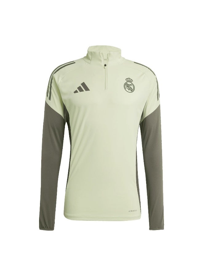 Adidas Real Tr Top Green Football Track Tops For Men XS - Image 1