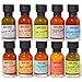Thoughtfully Smokehouse by Thoughtfully Gourmet Hot Sauce Gift Set Flavors Include Mango Habanero Buffalo Bacon Cayenne Smoky Bourbon Fire Jalapeo and More Hot Sauce Variety Pack Set of 10 - Image 4