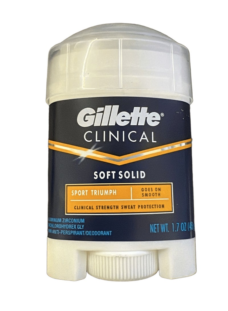 Gillette Clinical Protection Sport Triumph Antiperspirant /Deodorant-48g
