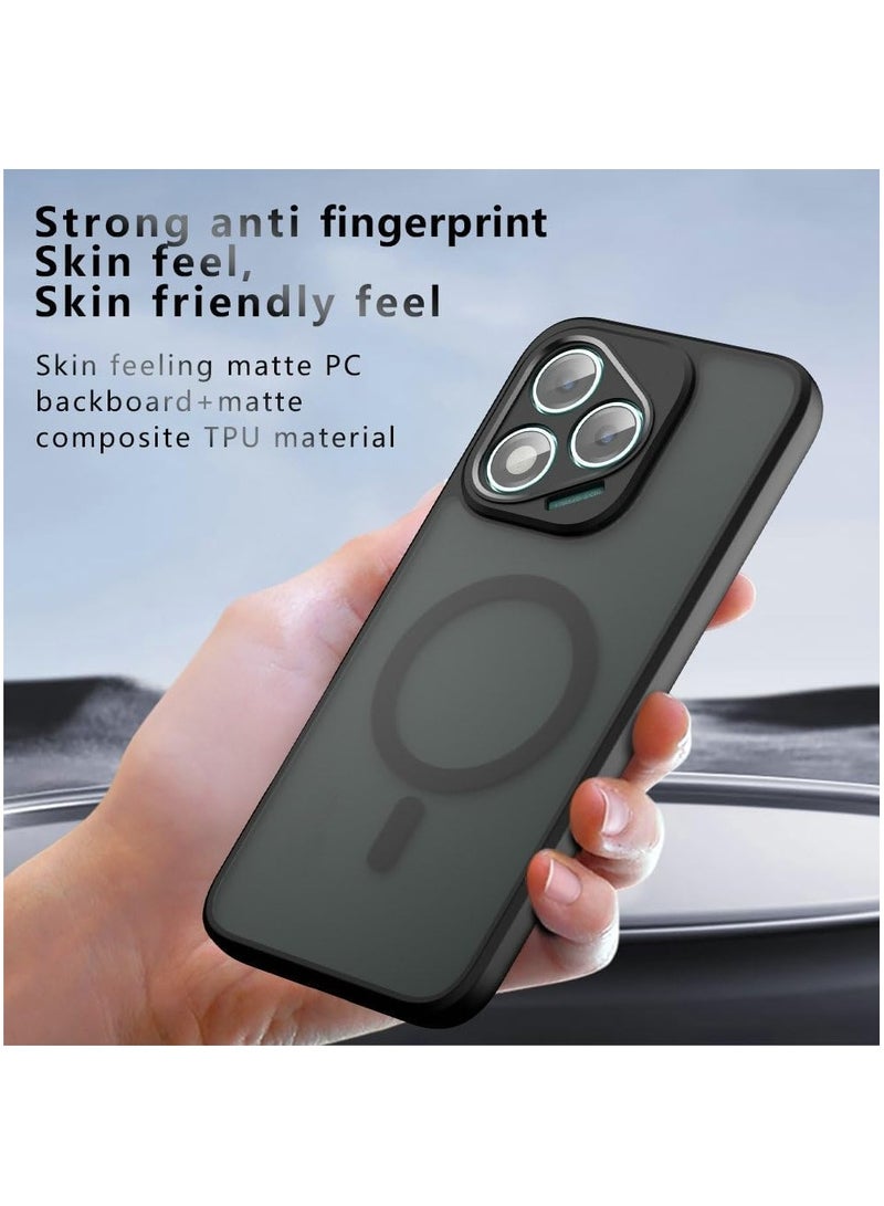 CHEROSIN Magnetic Phone Case for Honor 400 Lite Frosted Translucent Back Protective Slim Phone Cover - Image 2