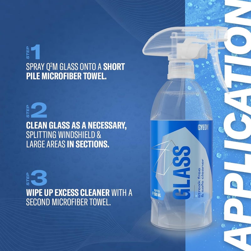 GYEON Quartz Cloth Glass Cleaner 500ml - Image 5