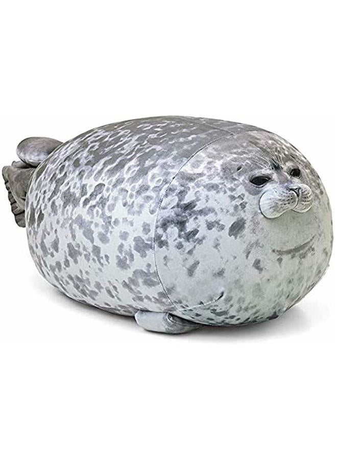 ETAOLINE Chubby Blob Seal Pillow Cute Seal Plush Toy Cotton Stuffed Animals (Small) - Image 1