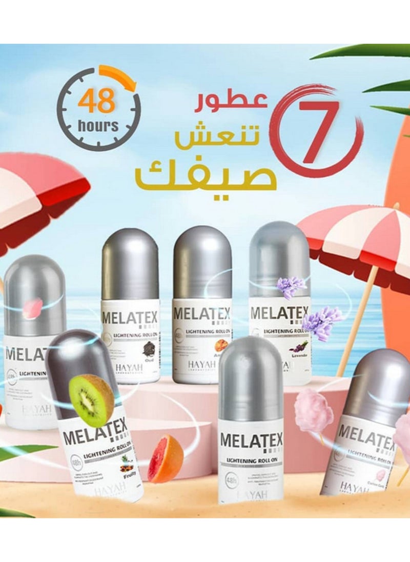 ميلاتيكس - مزيل العرق رول أون ميلاتكس للتفتيح بالعود 40 مل - Image 1
