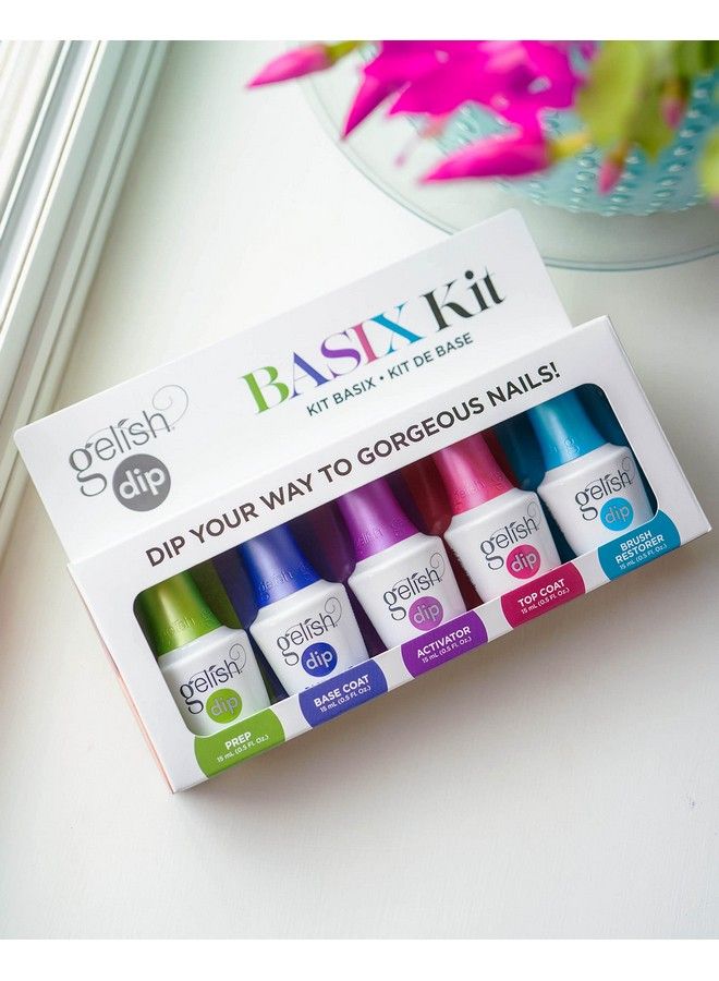 Gelish Dip Basix Kit Dip Powder Nail Kit Nail Dip Powder Kit Nail Set - Image 4