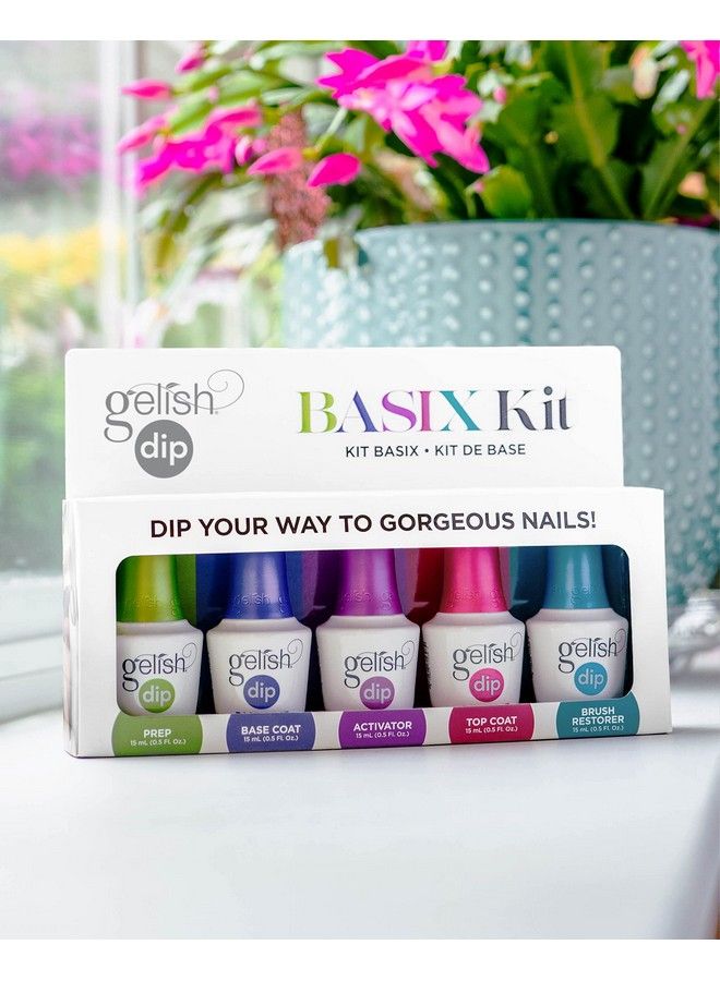 Gelish Dip Basix Kit Dip Powder Nail Kit Nail Dip Powder Kit Nail Set - Image 3
