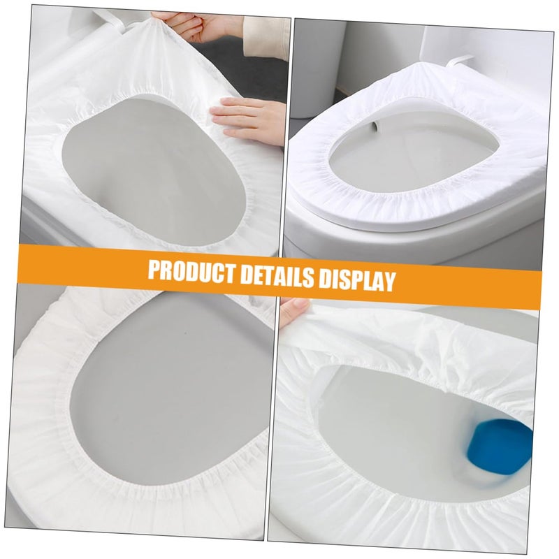 Disposable Toilet Seat Covers 10 Pack Non Woven Travel Potty Training Liners - Image 4
