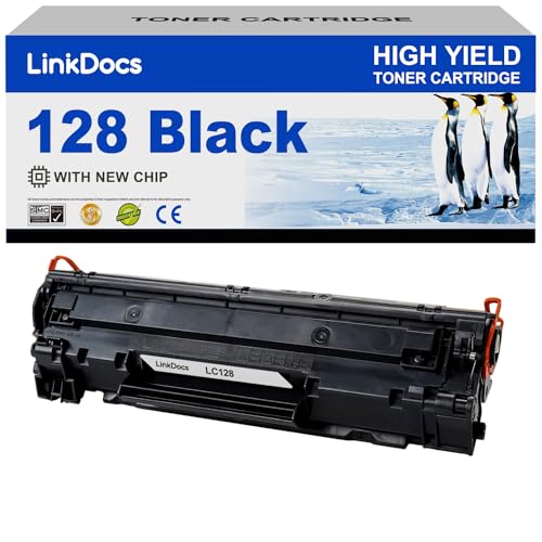 LinkDocs 128 CRG-128 Toner Cartridge Replacement for Canon 128 CRG-128 3500B001AA Used with Canon ImageCLASS D530 D550 MF4570dw MF4770n MF4880dw MF4890dw MF4450 MF4420n FaxPhone L190 L100 Printer - Image 1