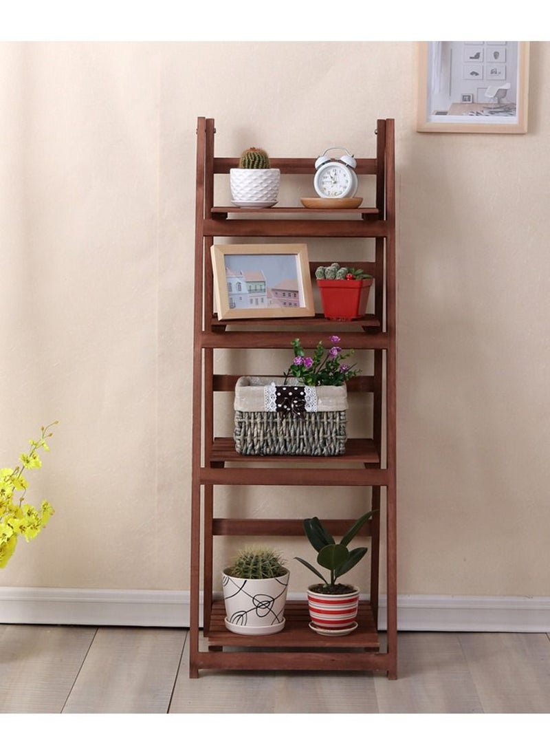 Generic FFD Wooden Flower Stand Plant Shelf Multi Tier Display Rack For Living Room Balcony Office  - Image 2