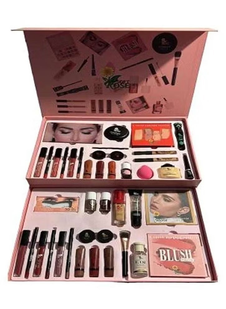 Soft Rose Make Up Box All Cosmetics Products In One Box - Image 3