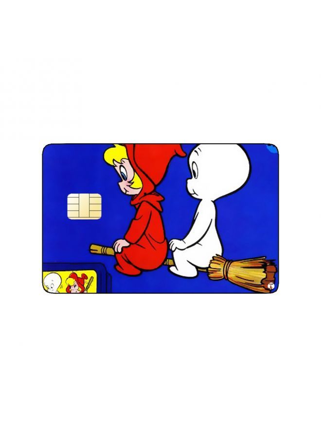 RKN PRINTED BANK CARD STICKER Animation Casper By Harvey Films - Image 1