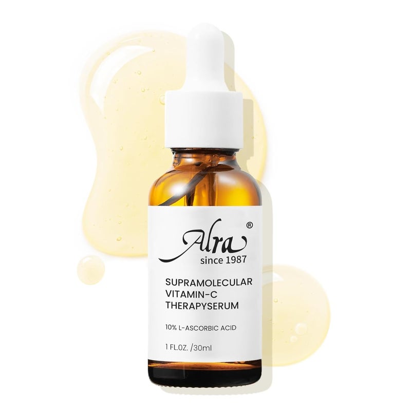 ALRA Vitamin C Serum Facial Serum for Fine Lines Dark Spots Sign of Aging Uneven Skin Tone Hydrating Serum for Sensitive Skin 1 fl oz  30ml