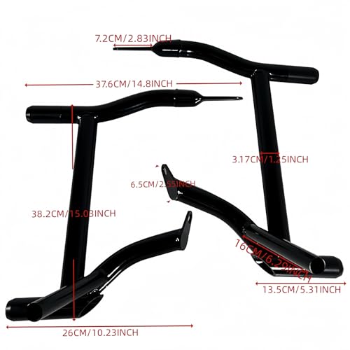 M Maintenanse Saddle Bag Guards for Harley Touring Street Glide Road Glide Road King Electra/Ultra (2009-2025) - Image 4