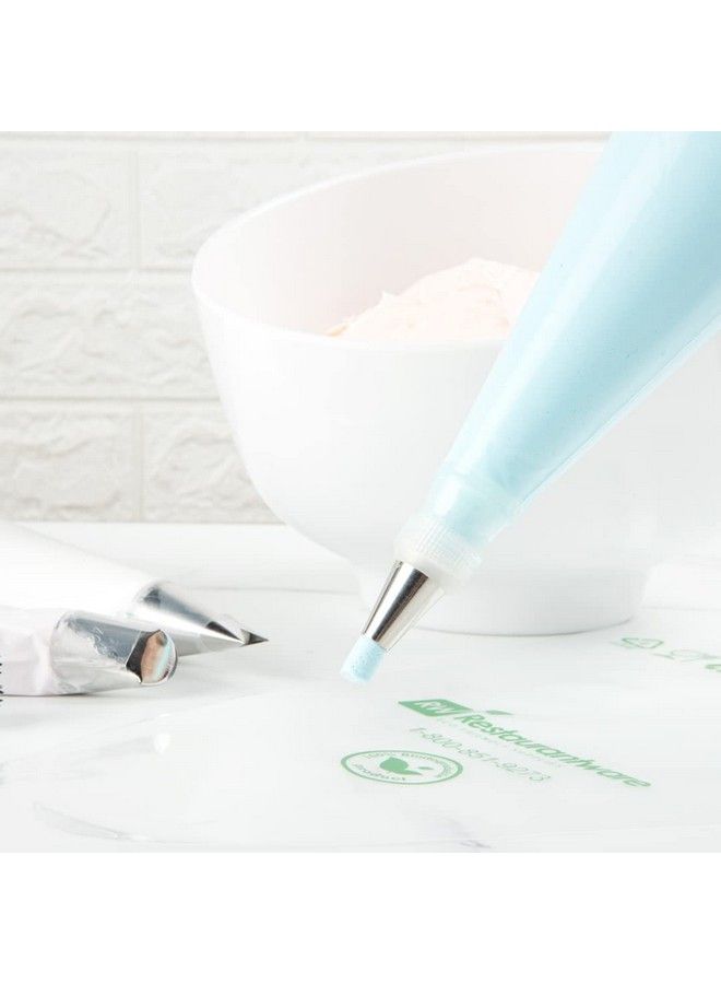 Restaurantware Pastry Tek Piping Tip 1 Round Round Tip For Icing 12 Corrosionresistant Stainless Steel Icing Tip Dishwashersafe Decorate Cupcakes Cakes Or Cookies Restaurantware - Image 4