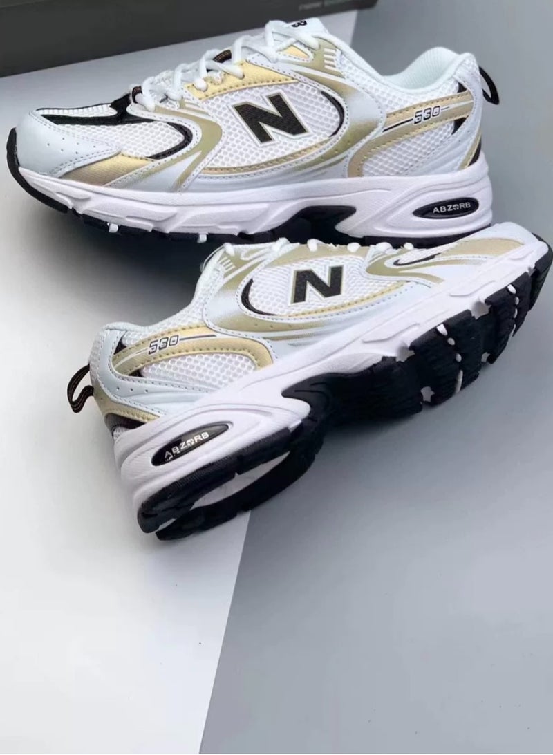 New Balance Casual Sneakers White/Yellow  - Image 2