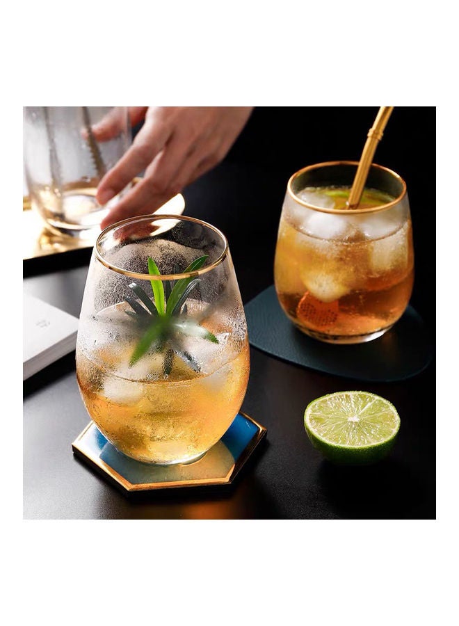 Phnom Penh Egg Glass Water Cup Clear 6.2x13.2cm - Image 1
