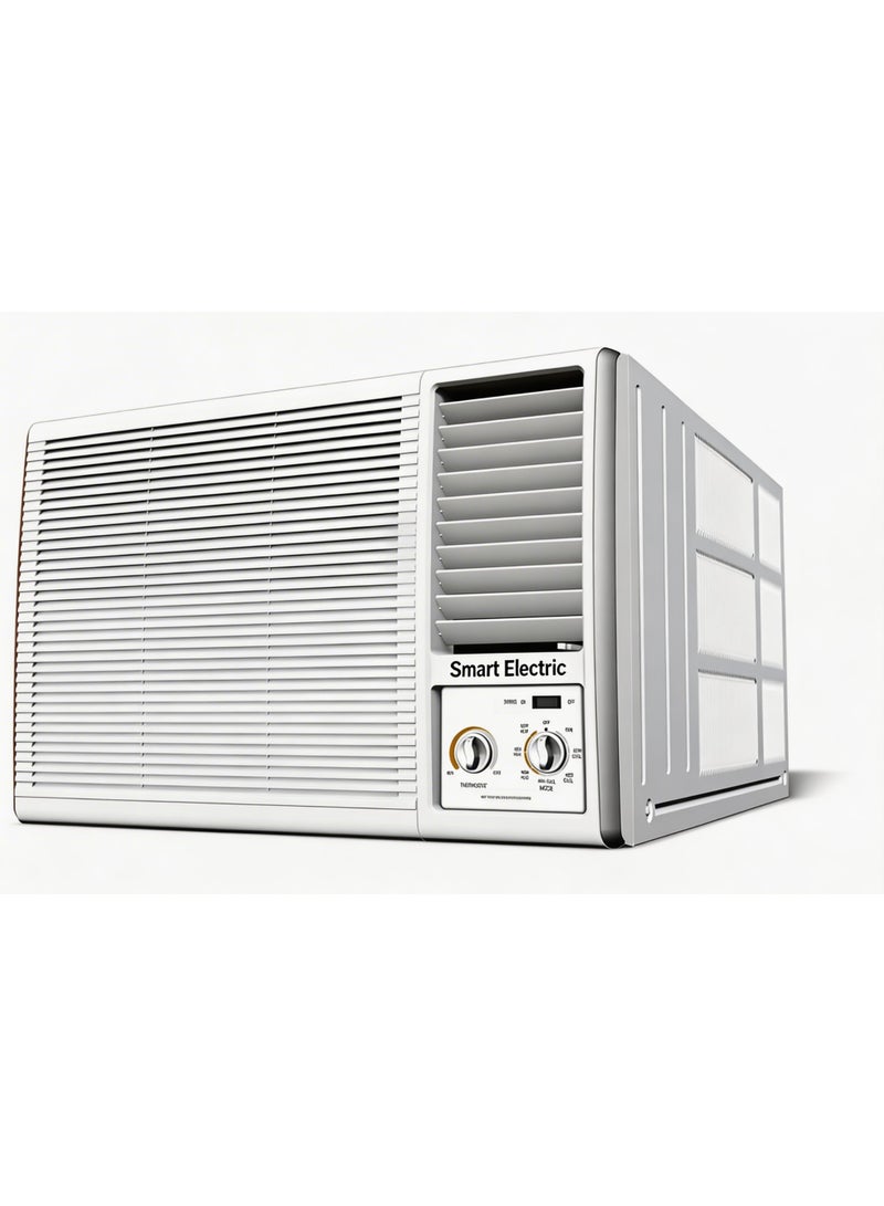 SmartElectric Smart Electric Window Air Conditioner, 18000 BTU, 1.5 Ton, Noiseless, Energy Saving - Image 1